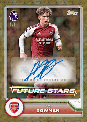 Example Topps Premier League Card