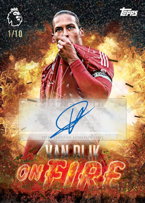 Example Topps Premier League Card