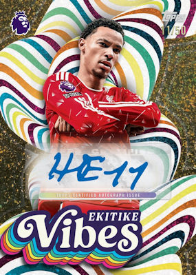 Example Topps Premier League Card