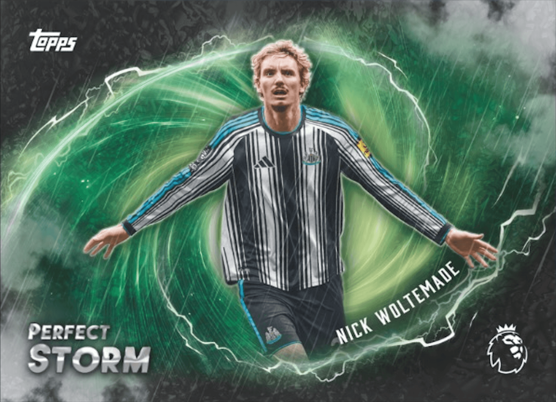 Example Topps Premier League Card