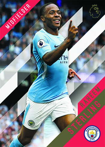 Example Topps Premier League Gold Card