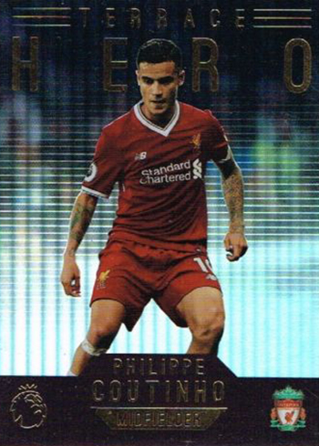 Example Topps Premier League Gold Card