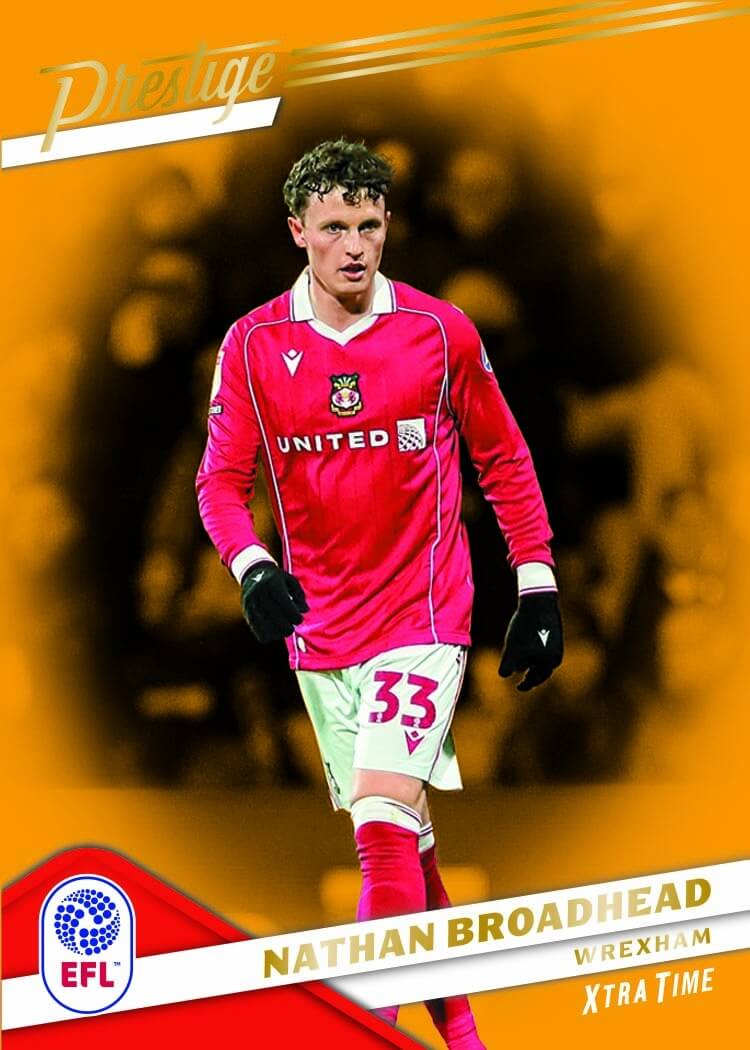 Example Panini Prestige EFL Card