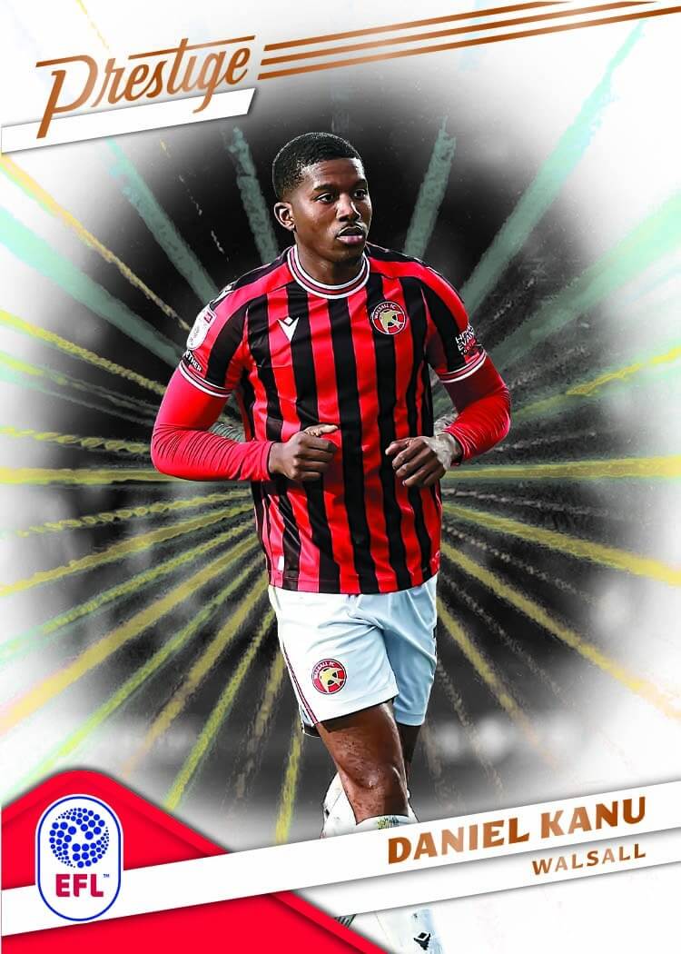 Example Panini Prestige EFL Card