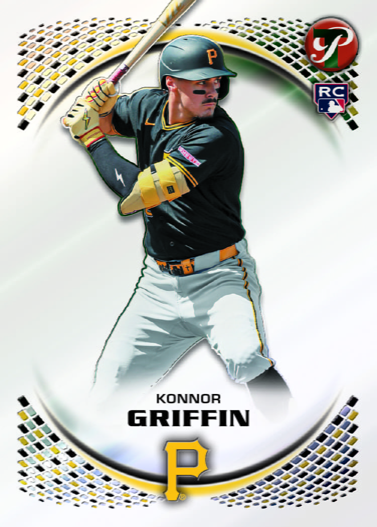Example Topps Pristine Baseball Card