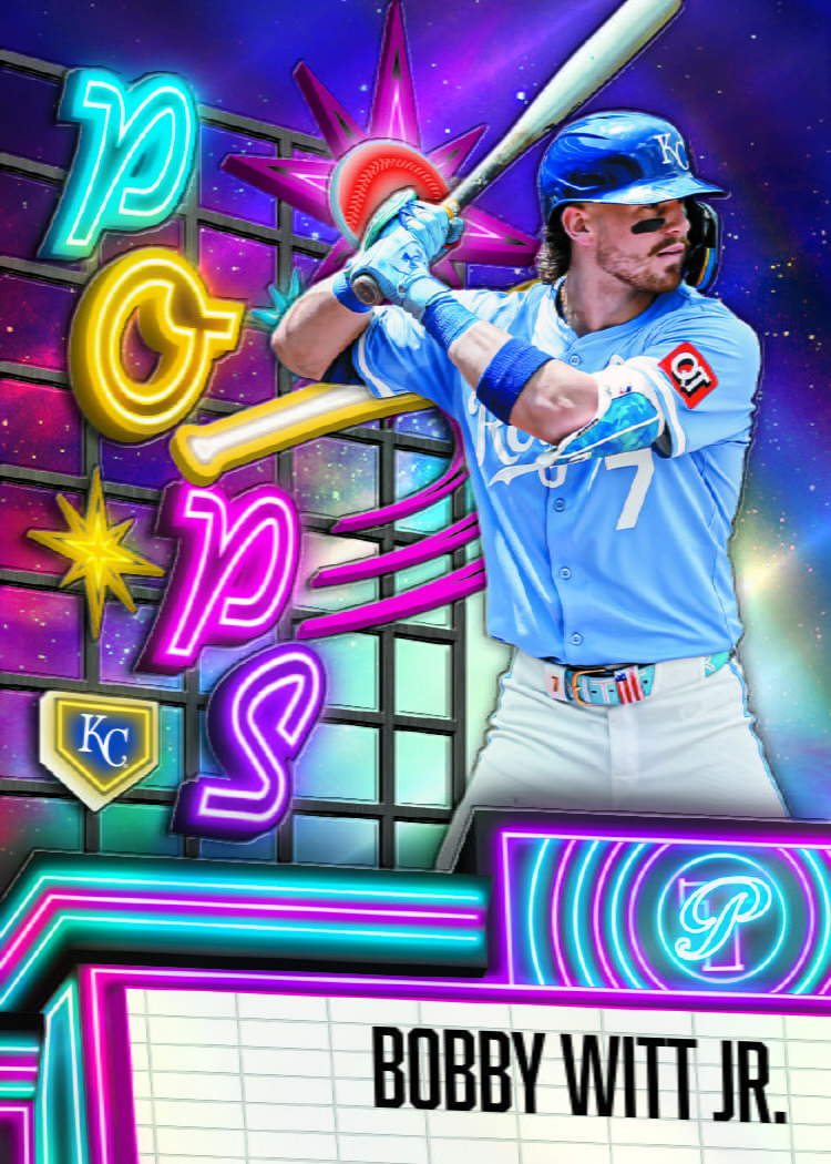 Example Topps Pristine Baseball Card