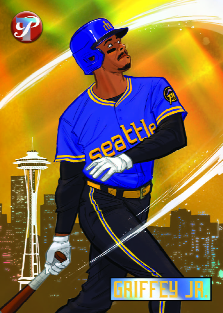 Example Topps Pristine Baseball Card