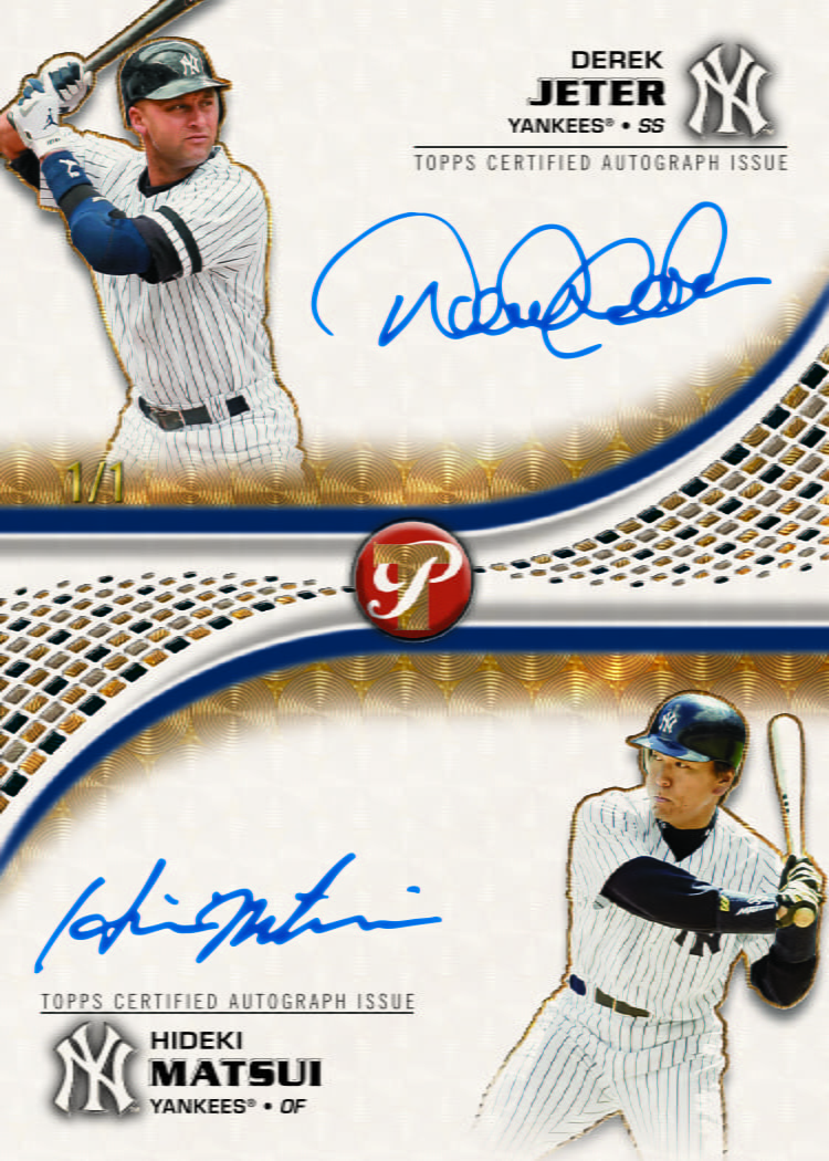 Example Topps Pristine Baseball Card