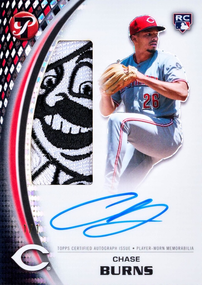 Example Topps Pristine Baseball Card