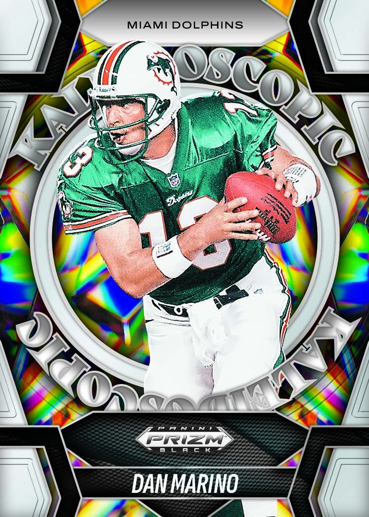 Example Panini Prizm Black Football Card