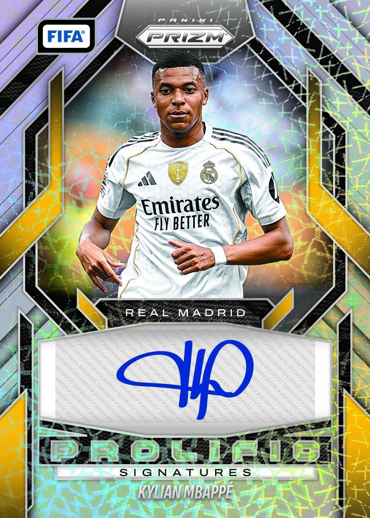 Example Panini Prizm FIFA Card