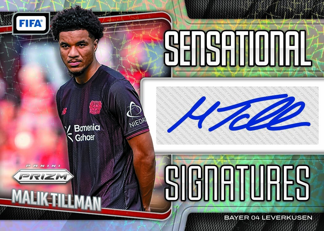 Example Panini Prizm FIFA Card