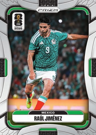 Example Panini Prizm FIFA World Cup 2026 Card
