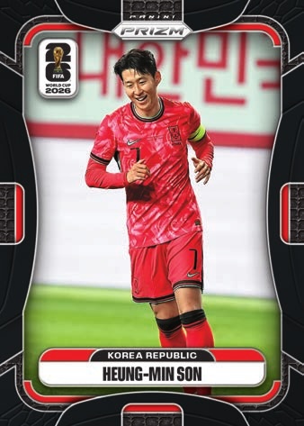 Example Panini Prizm FIFA World Cup 2026 Card