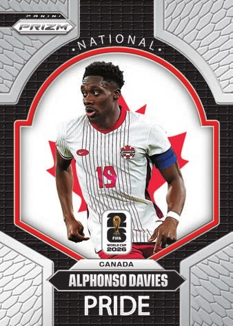 Example Panini Prizm FIFA World Cup 2026 Card