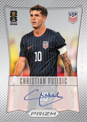 Example Panini Prizm FIFA World Cup 2026 Card