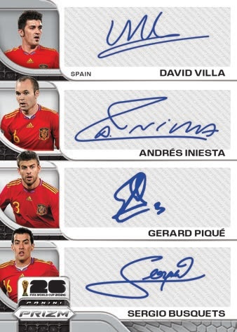 Example Panini Prizm FIFA World Cup 2026 Card