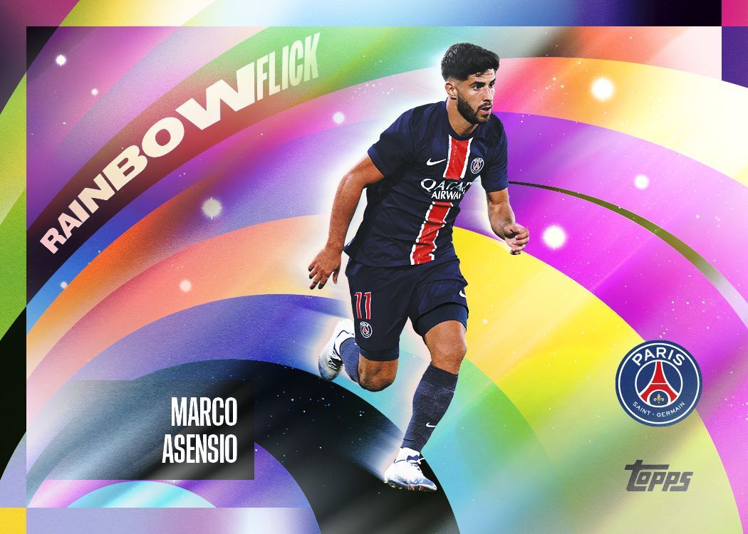 Example Topps PSG Team Set Card