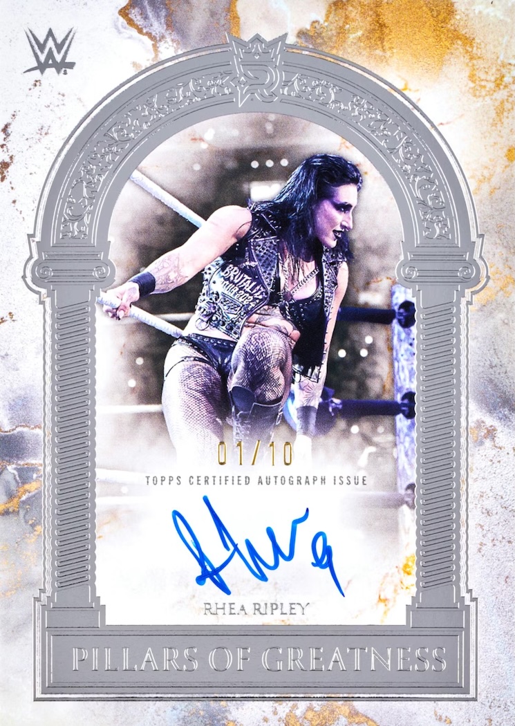 Example Topps Royalty WWE Card