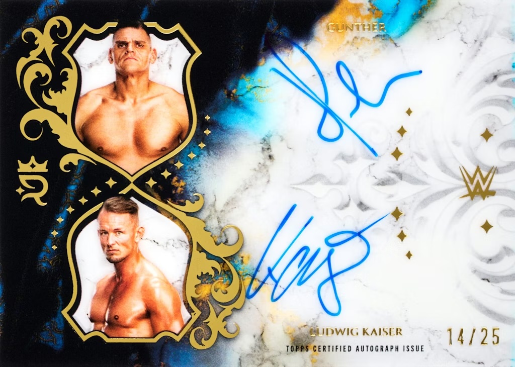 Example Topps Royalty WWE Card