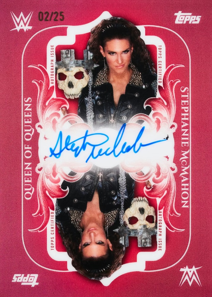 Example Topps Royalty WWE Card