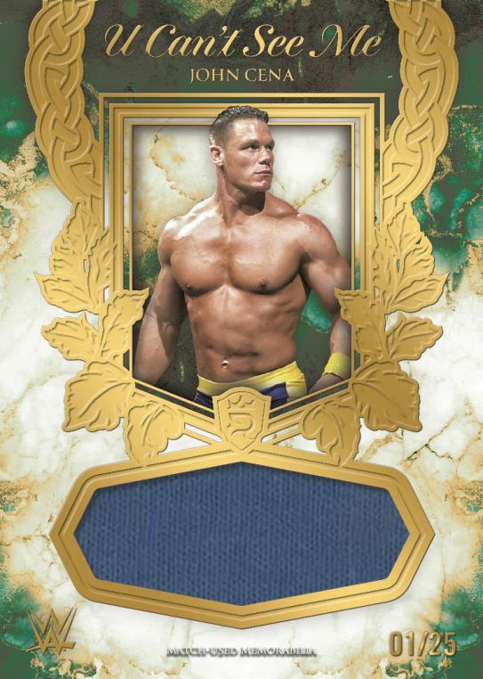 Example Topps Royalty WWE Card