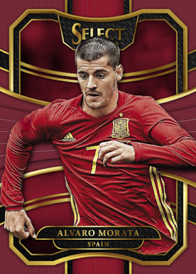 Example Panini Select Soccer Card
