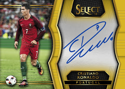 Example Panini Select Soccer Card
