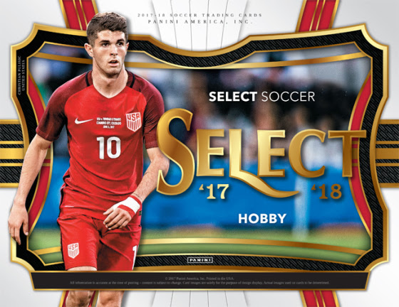 Example Panini Select Soccer Card