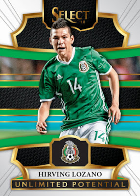 Example Panini Select Soccer Card