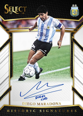 Example Panini Select Soccer Card