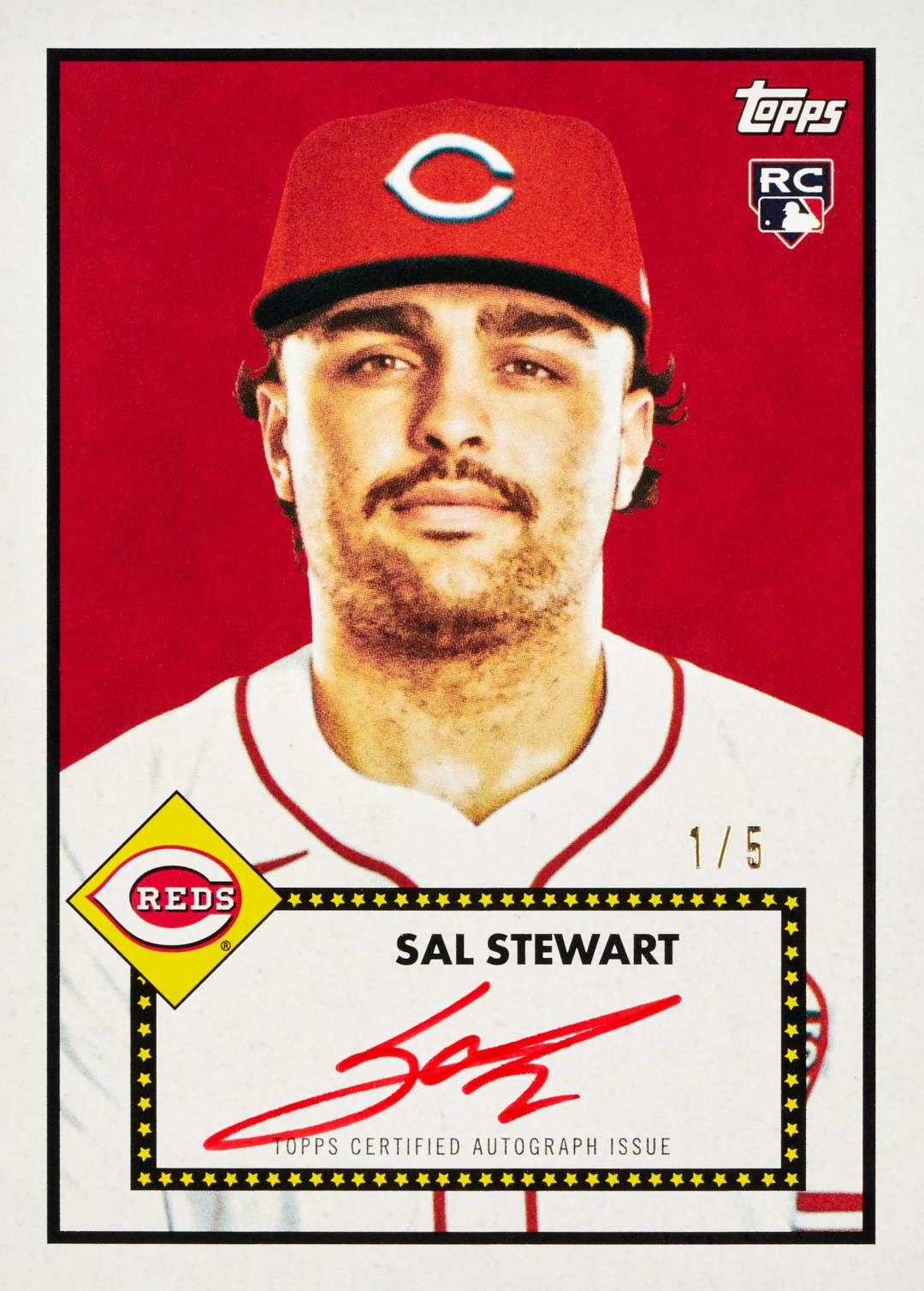 Example Topps Series 2 Baseball Card