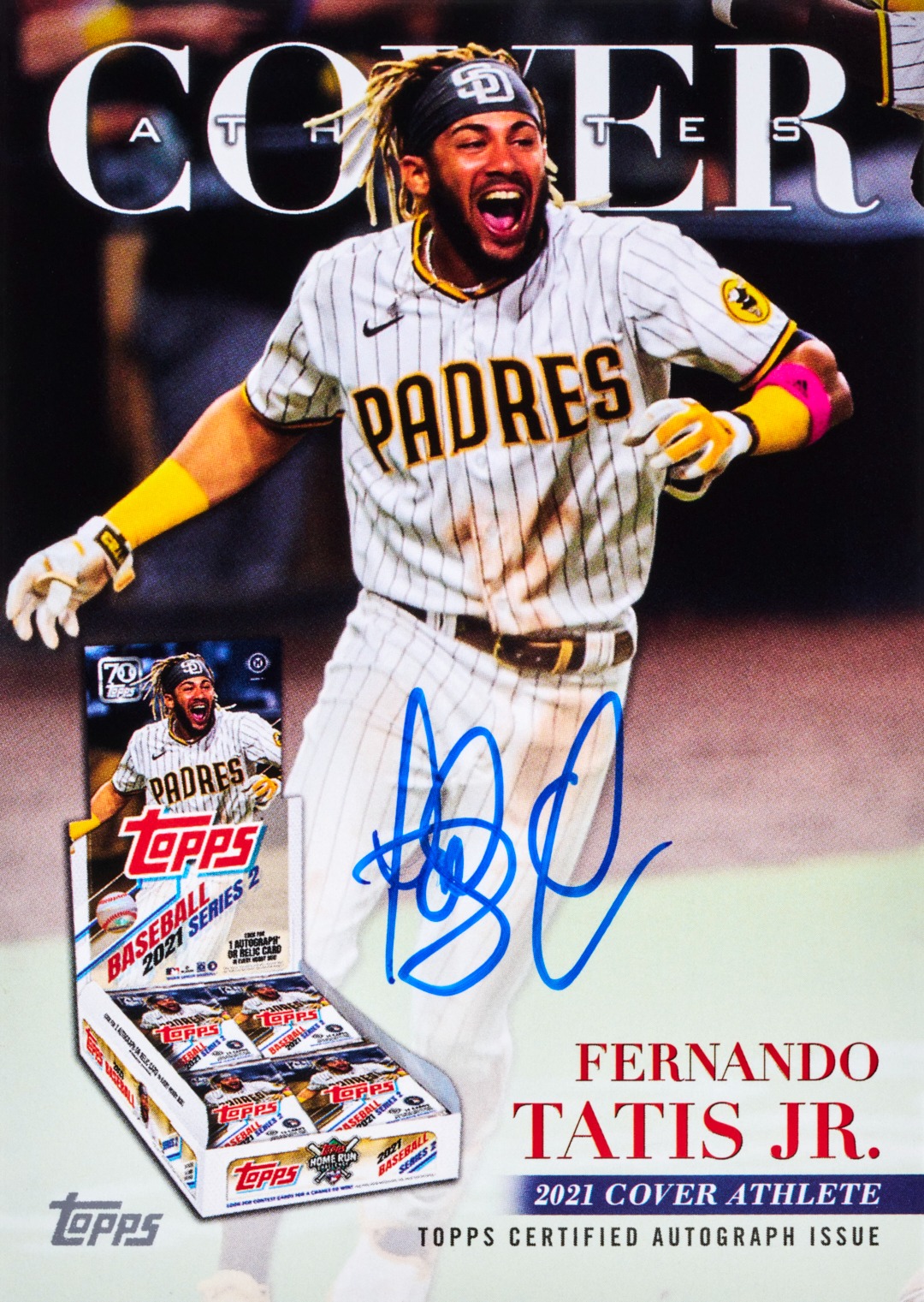 Example Topps Series 2 Baseball Card