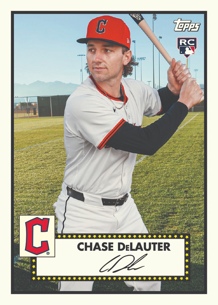 Example Topps Series 2 Baseball Card
