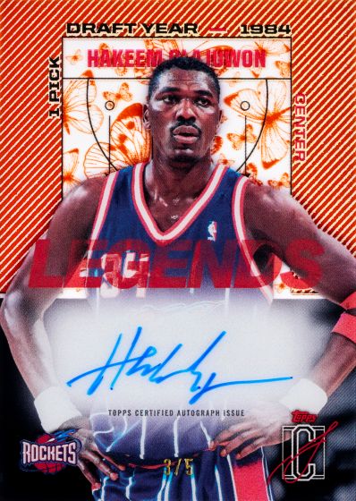 Example Topps Signature Class Basketball Card