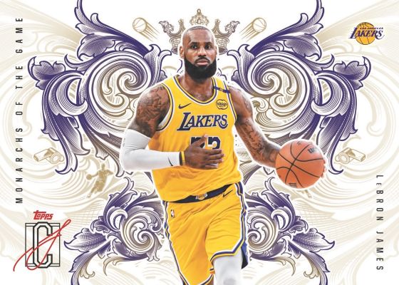 Example Topps Signature Class Basketball Card