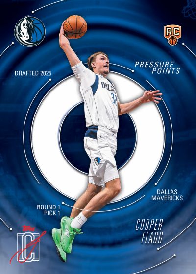 Example Topps Signature Class Basketball Card