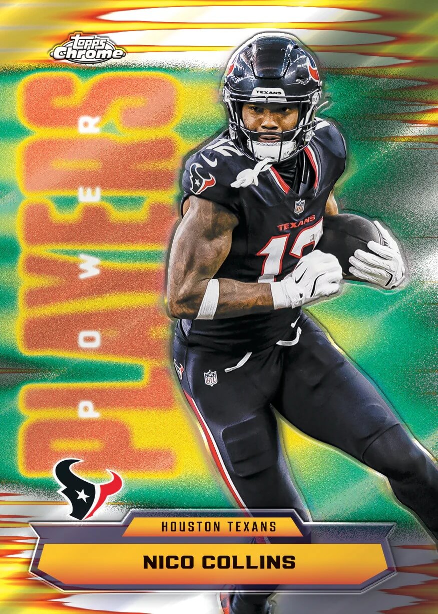 Example Topps Signature Class Football Card