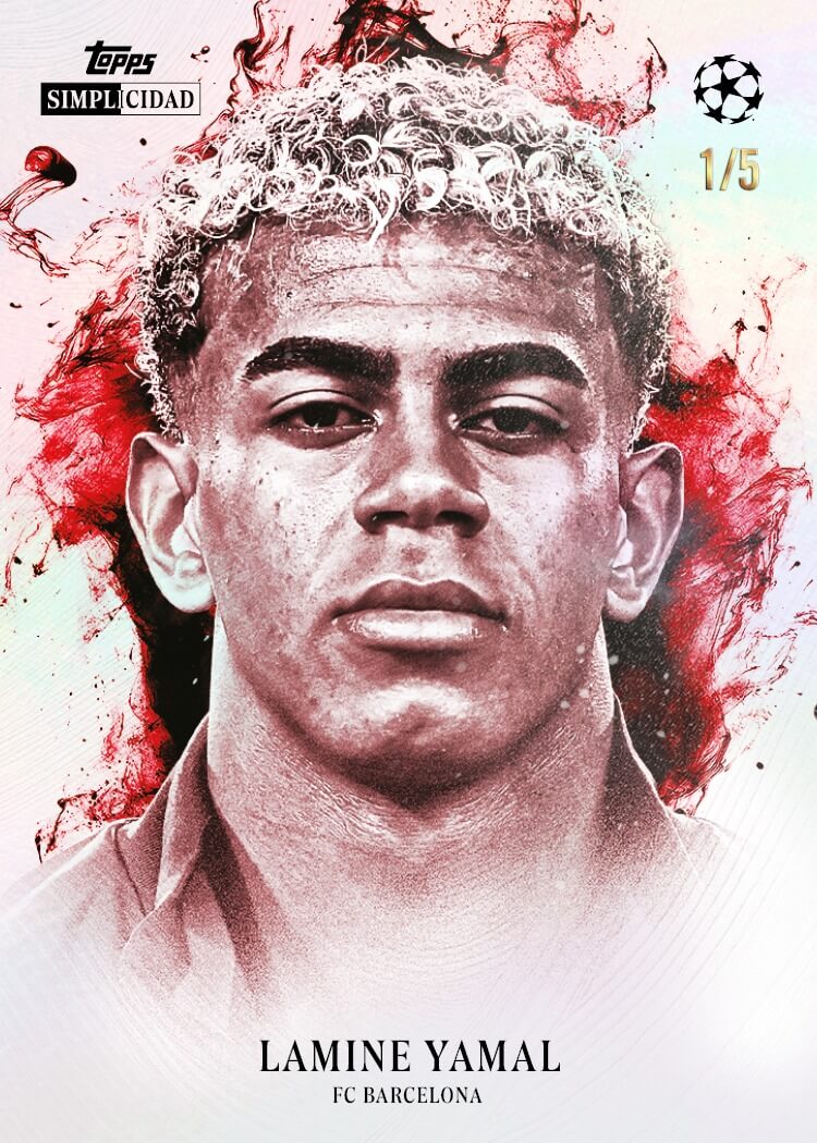 Example Topps Simplicidad Card