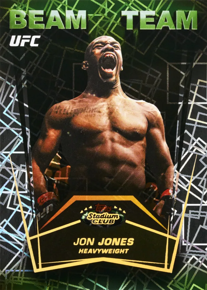 Example Topps Stadium Club UFC Card