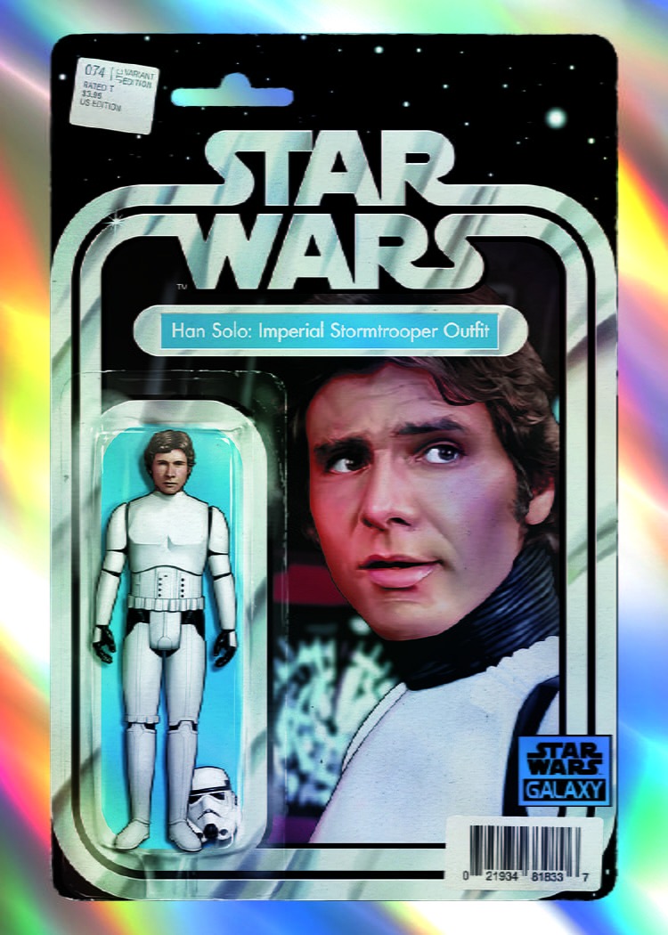 Example Topps Star Wars Chrome Galaxy Card