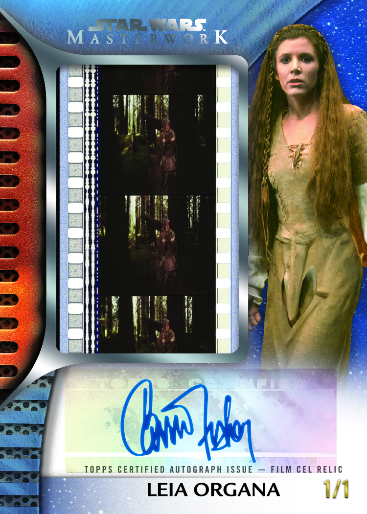 Example Topps Star Wars Masterwork Card