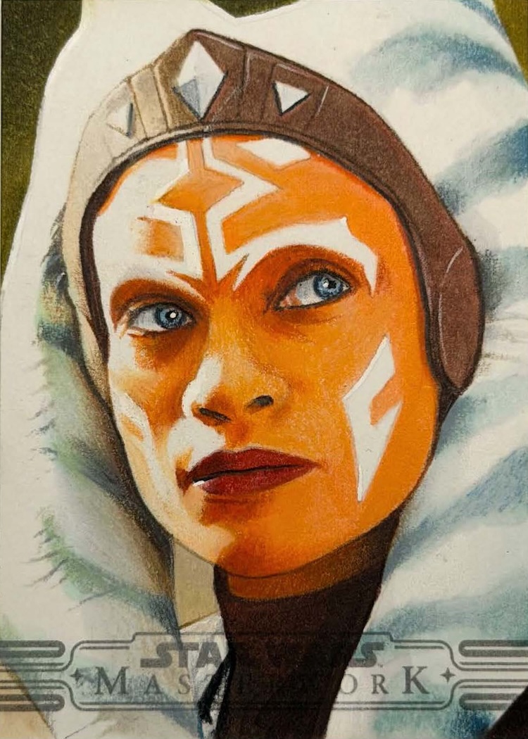 Example Topps Star Wars Masterwork Card
