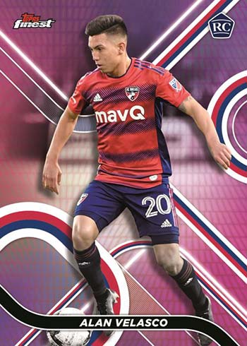 Example Topps Topps Finest MLS Card