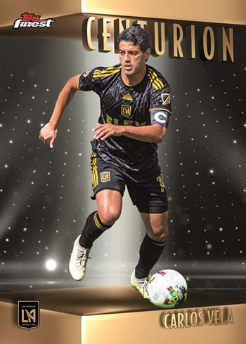 Example Topps Topps Finest MLS Card