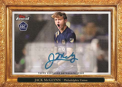 Example Topps Topps Finest MLS Card