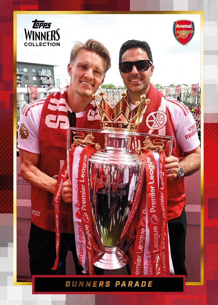 Example Topps Topps Winners Collection - Arsenal Card