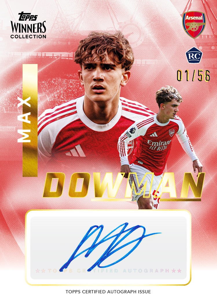 Example Topps Topps Winners Collection - Arsenal Card