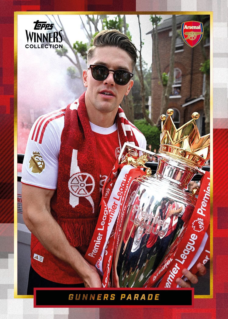 Example Topps Topps Winners Collection - Arsenal Card
