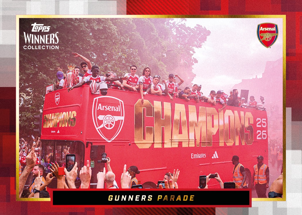 Example Topps Topps Winners Collection - Arsenal Card